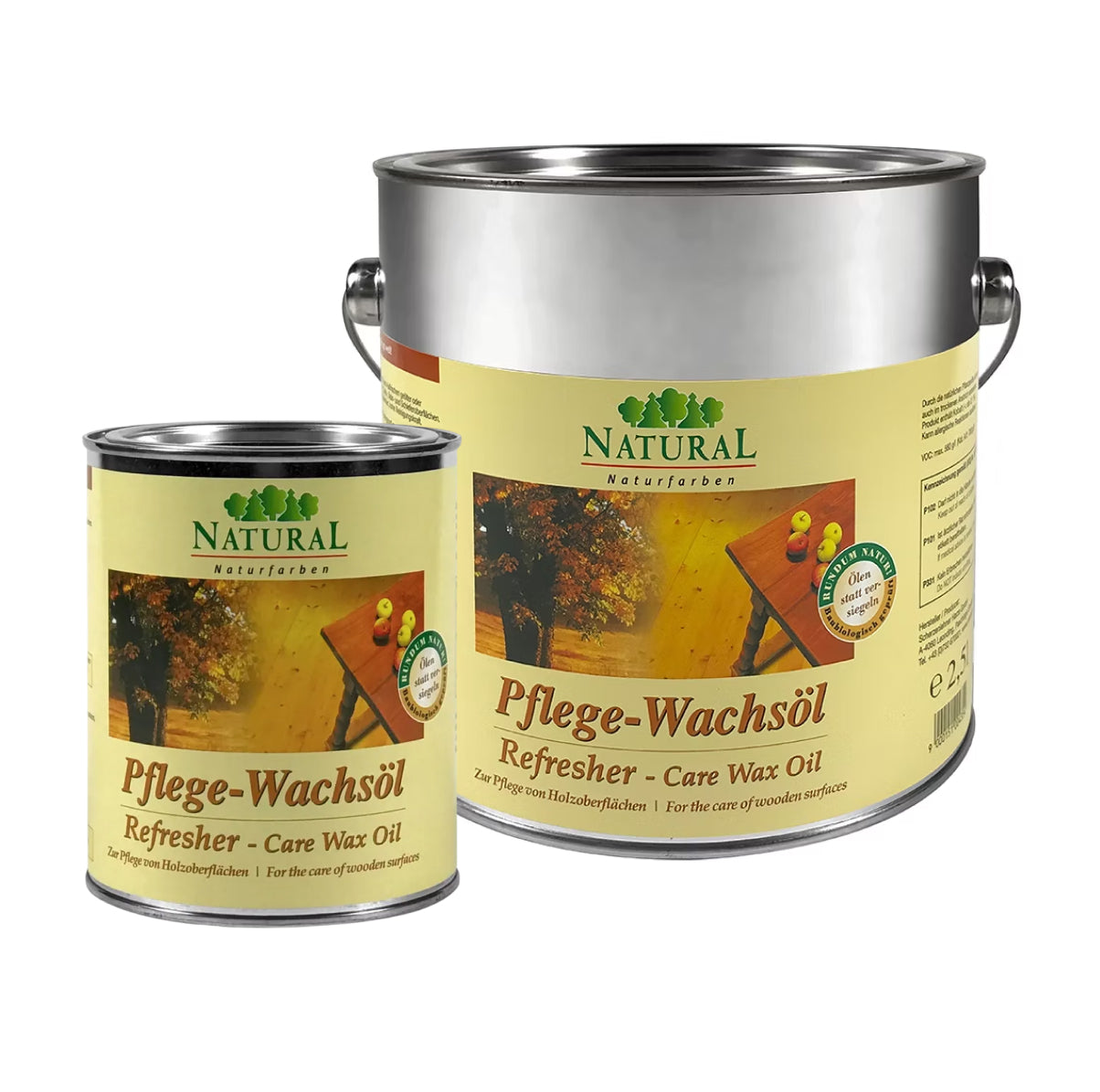 NATURAL Pflegewachsöl – Pflege & Auffrischung für geölte Holzböden