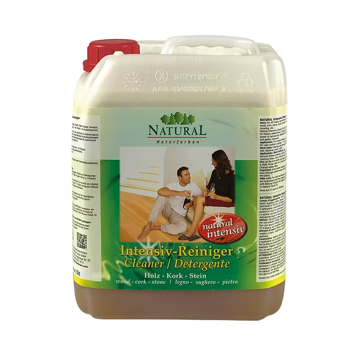 NATURAL Intensiv-Reiniger – Grundreiniger für Parkett & Holzböden