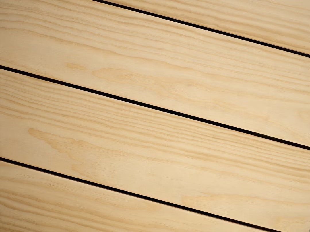 Labella Nature Accoya Terrassendielen – glatt mit Clip-Nut 25 x 142/190 mm