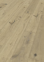 Landhausdiele Floorentino Blacklabel XL Eiche Amsterdam, tief gebürstet, Rohoptik