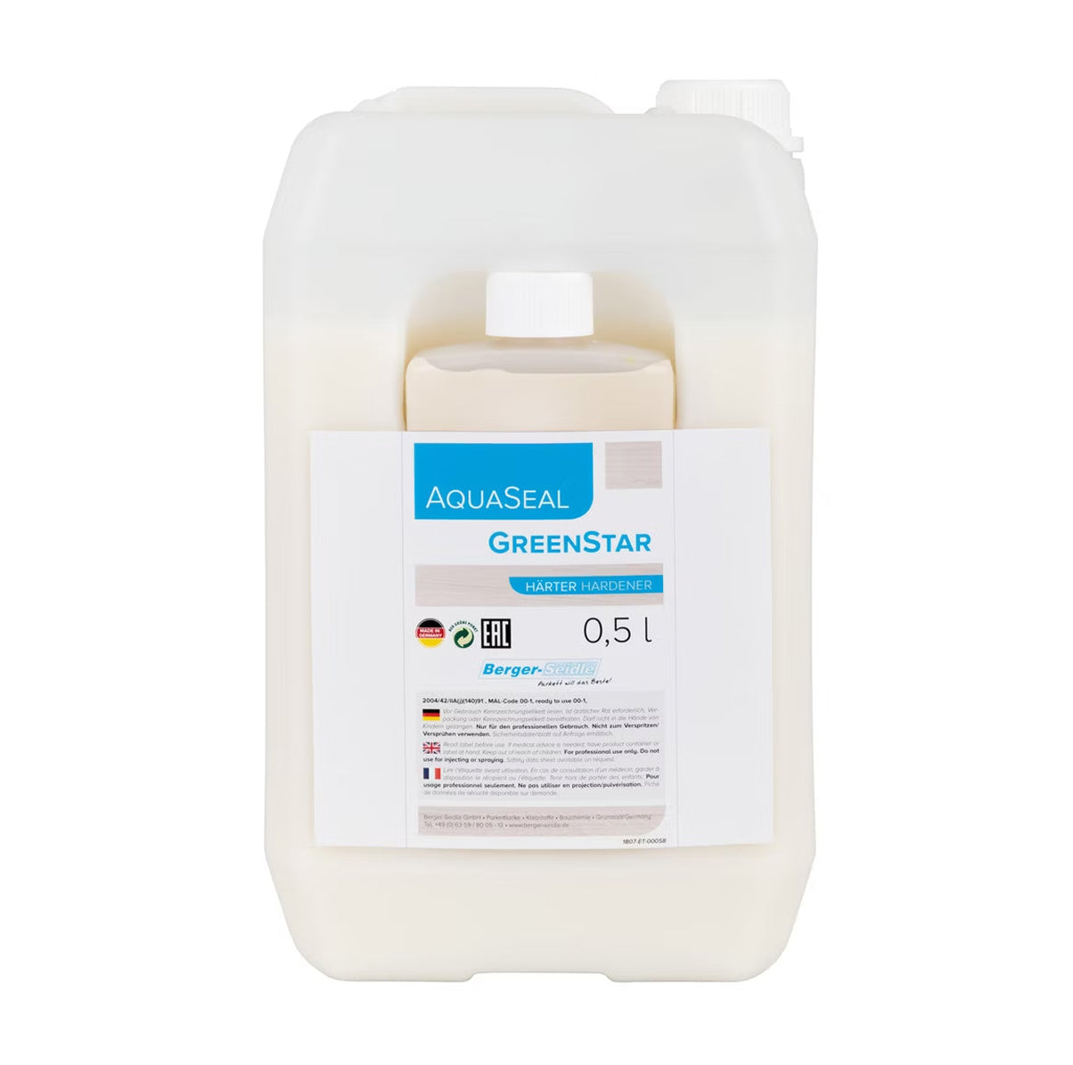 Berger-Seidle Aqua-Seal CeramicStar – 2K Parkettlack mit Keramik-Technologie