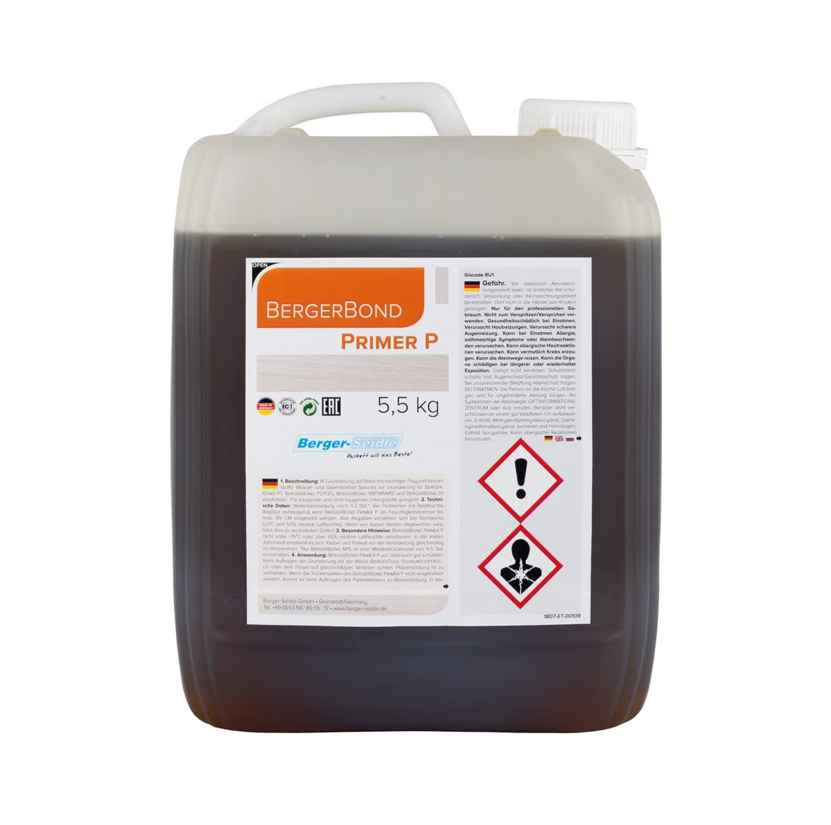 Berger-Seidle Primer P – 1K PU-Grundierung & Feuchtigkeitsbremse