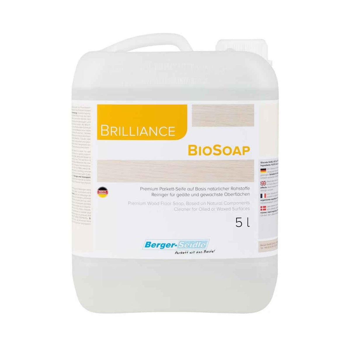 Berger-Seidle Classic BioSoap – Reiniger für geölte Holzböden