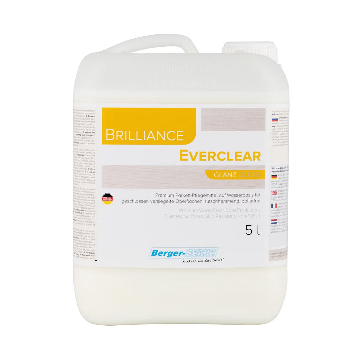 Berger-Seidle Everclear – wasserbasierte Parkettpflege
