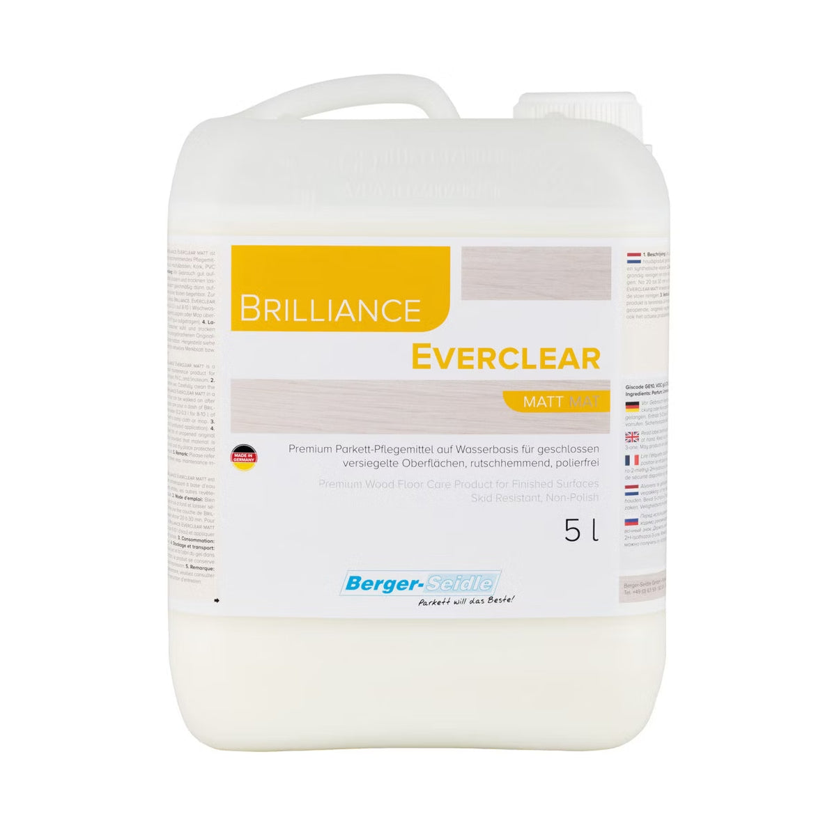 Berger-Seidle Everclear – wasserbasierte Parkettpflege