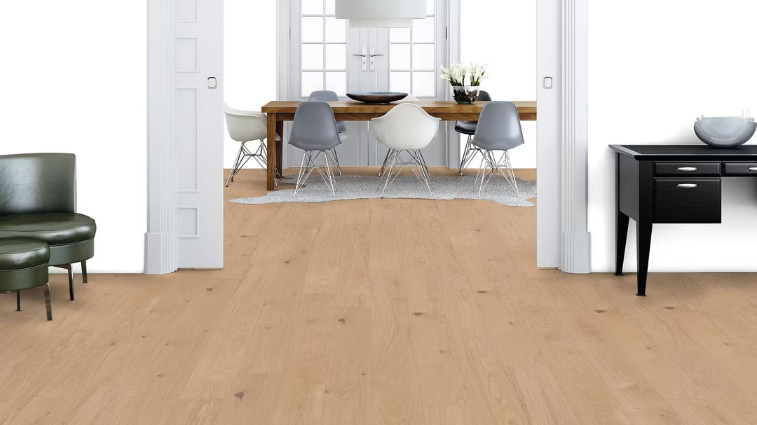 Eiche Kaschmir Landhausdiele Weitzer – gebürstet, lackiert oder geölt | 193 x 2245 mm