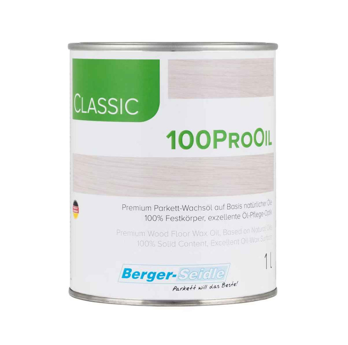 Berger-Seidle Classic 100ProOil – lösemittelfreies Parkettöl