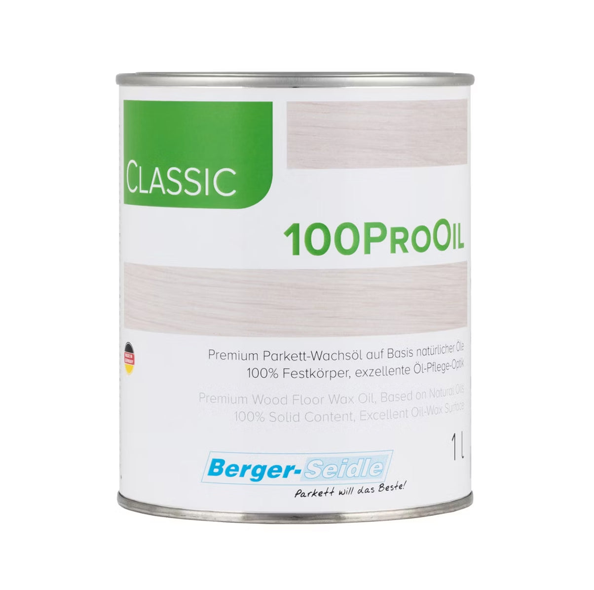 Berger-Seidle Classic 100ProOil – lösemittelfreies Parkettöl