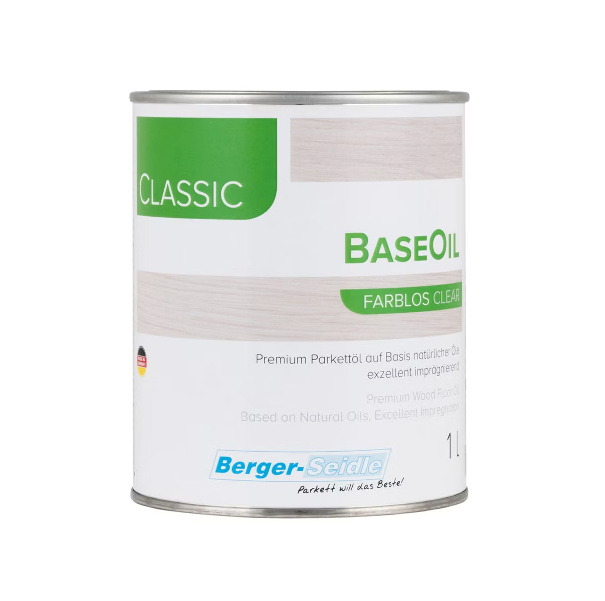 Berger-Seidle Classic BaseOil – farbloses Parkettöl