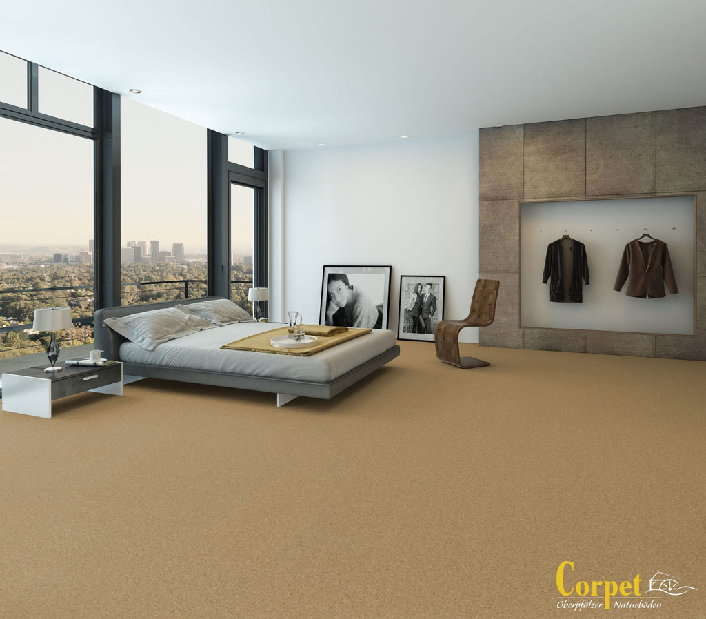 Click Cork Flooring "Beat" – with Impact Sound Insulation & Selectable Surface | 915 x 305 x 11 mm