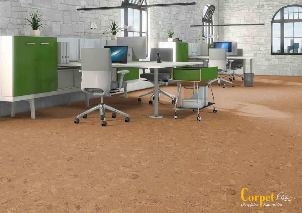 Cork Click Flooring "Samba" – with Impact Sound Insulation & Choice of Surface | 915 x 305 x 11 mm