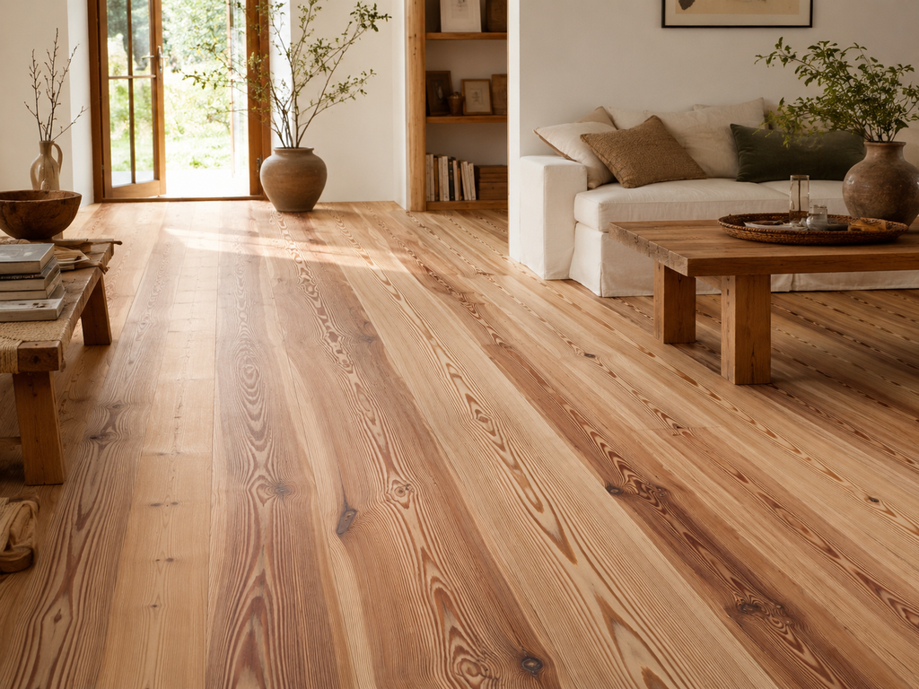 Solid Plank Pine A natural