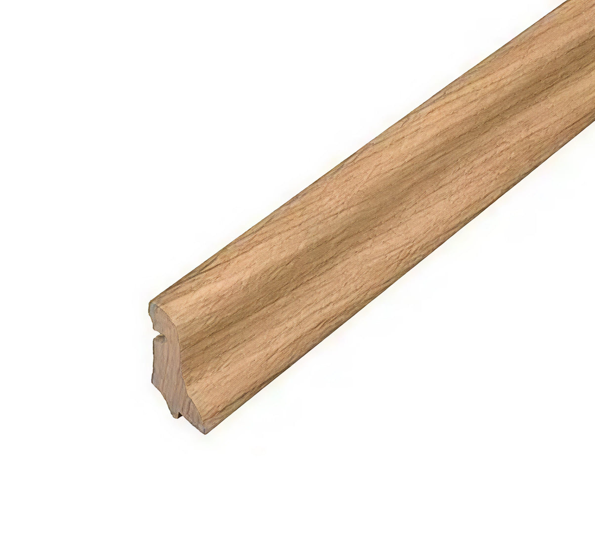 Eiche Holzsockelleiste 550 UM lackiert – 18,5 x 38,5 x 2500 mm