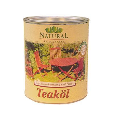 NATURAL Teaköl für Teakmöbel & Gartenmöbel