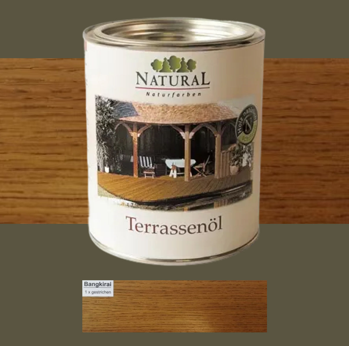Natural Terrassenöl – lösemittelfreier Schutz für Terrasse & Gartenholz