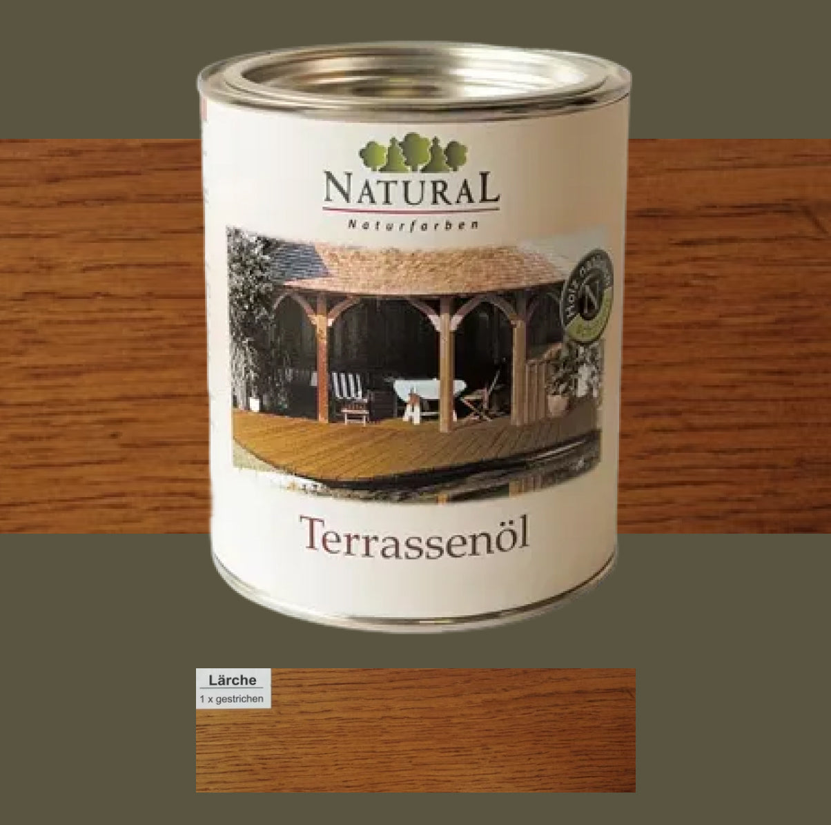 Natural Terrassenöl – lösemittelfreier Schutz für Terrasse & Gartenholz