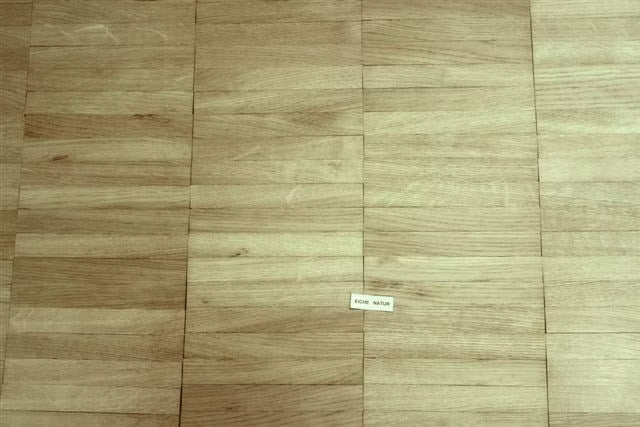 Eiche Mosaikparkett Parallelverband – roh | 8 x 22,8 x 160 mm