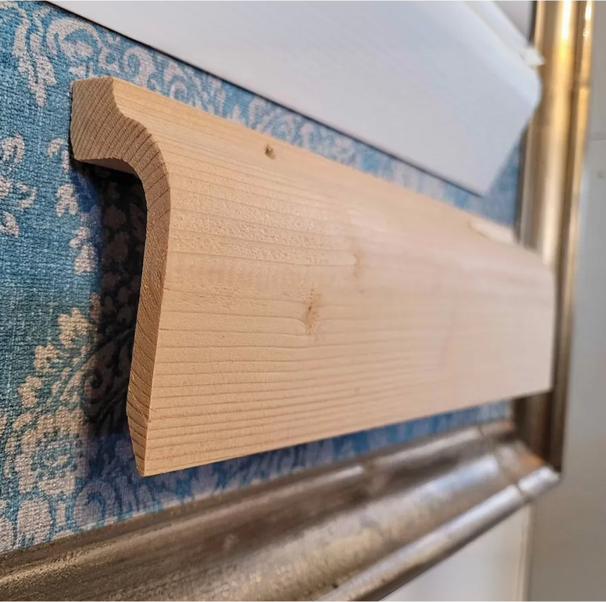 Fichte Rohrverkleidungsleiste roh – 42 x 89 x 2700 mm