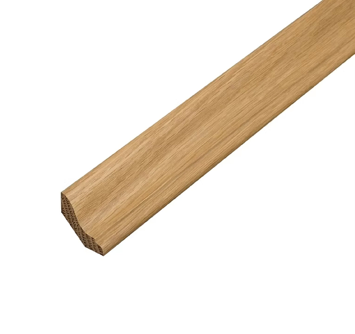 Eiche Hohlkehlleiste 516 lackiert mit Fase – 30 x 30 x 2440 mm