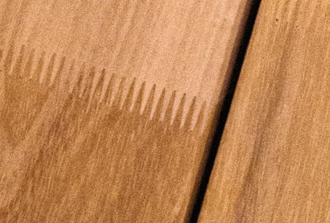 Robinie Terrassendiele unbehandelt – glatt oder fein geriffelt 23 x 118 mm