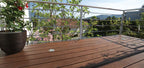 Terrassendiele Esche Thermisch Mod. Glatt Gehobelt & Gebürstet 20 x 130mm