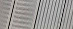 WPC Hohlkammer-Terrassendielen vivaDeck® – Riffel/Trapezprofil 24x203 mm